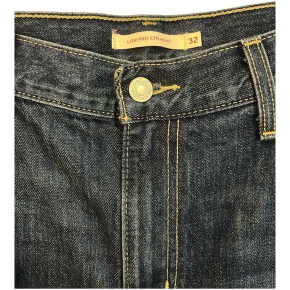 Levi’s Low Pro Straight Jeans Size 32 CH1 - Picture 2 of 3